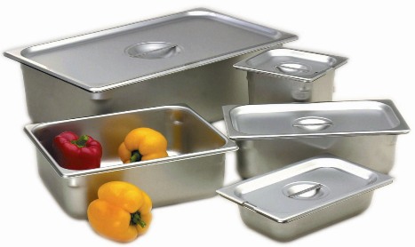 1/6 Size, 6" Deep Solid Steam Table Pan