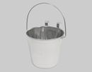 Flat-Sided Stainless Steel Pails