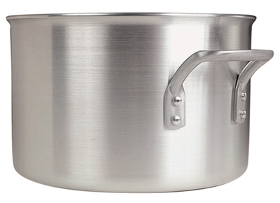 Browne 5813326 Aluminum Sauce Pot, 26 qt., without Cover - Win Depot